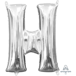 16" LETTER H SILVER