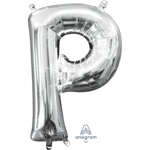 16" LETTER P SILVER