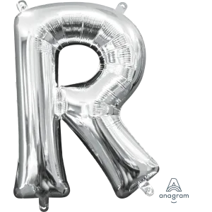 16" LETTER R SILVER