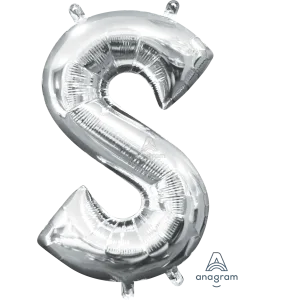 16" LETTER S SILVER