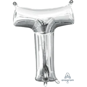 16" LETTER T SILVER