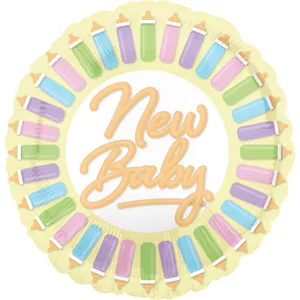 18" NEW BABY PASTEL BOTTLES VLP HX