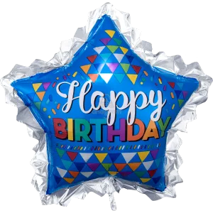 BIRTHDAY PRIMARY SKETCHY PATTERNS SUPER SHAPE