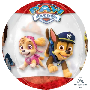 15" PAW PATROL CHASE AND MARSHALL CLEAR ORBZ