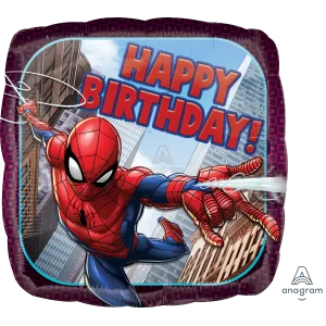 18" SPIDERMAN HAPPY BIRTHDAY HX