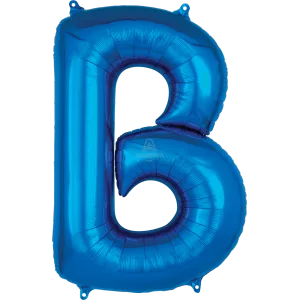 34" LETTER B BLUE