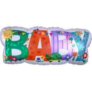 BABY BANNER CUTE ICONS SUPER SHAPE