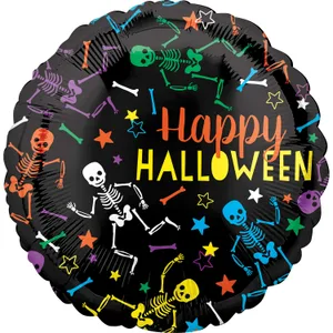 21" PLAYFUL SKELETONS COLORBLAST