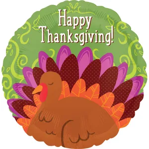 18" THANKSGIVING TURKEY VLP