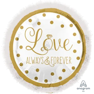 32" SPARKLING GOLD WEDDING DOO-DADS SUPER SHAPE