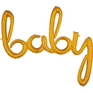BABY GOLD SCRIPT PHRASE