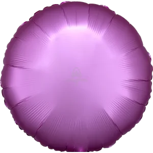 18" FLAMINGO SATIN LUXE ROUND HX