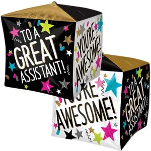 15" GREAT ASSISTANT STARS CUBEZ