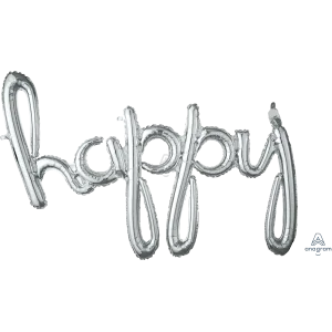 SCRIPT PHRASE HAPPY SILVER PHRASE