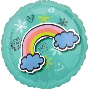18" SELFIE CELEBRATION RAINBOW HX