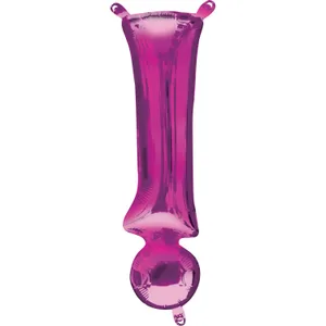 16" SYMBOL ! EXCLAMATION POINT PINK