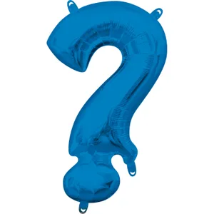 16" SYMBOL ? QUESTION MARK BLUE