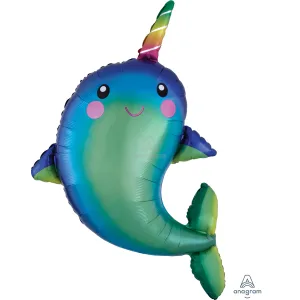 HAPPY NARWHAL SUPER SHAPE
