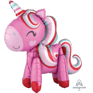 STANDING MAGICAL LOVE UNICORN MULTI-BALLOON