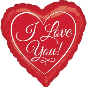 28" TRADITIONAL SCRIPT LOVE HX