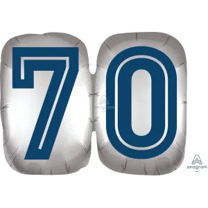 HAPPY BIRTHDAY MAN 70 SUPER SHAPE