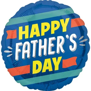 18" FATHER'S DAY STRIPES HX