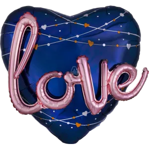 NAVY WEDDING MULTI-BALLOON