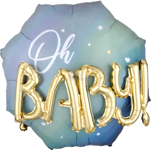 BLUE BABY BOY MULTI-BALLOON