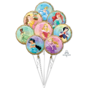 PRINCESS ONCE UPON A TIME BOUQUET OF BALLOONS