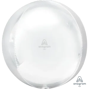 15" WHITE ORBZ