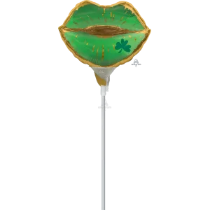 SATIN INFUSED ST. PAT'S LIPS MINI SHAPE