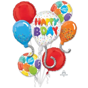 BIRTHDAY CELEBRATION BOUQUET OF BALLOONS