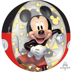 15" MICKEY MOUSE FOREVER CLEAR ORBZ 