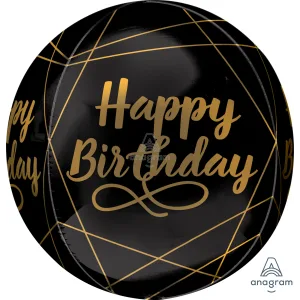 15" ELEGANT BIRTHDAY ORBZ 