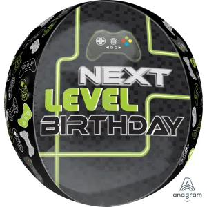 15" LEVEL UP BIRTHDAY ORBZ 