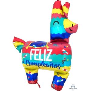 FELIZ CUMPLEANOS PINATA SUPER SHAPE 