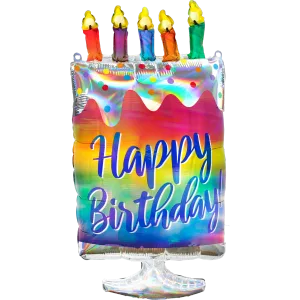 IRIDESCENT CAKE HOLOGRAPHIC SUPER SHAPE 