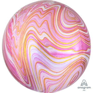 15" PINK MARBLEZ ORBZ