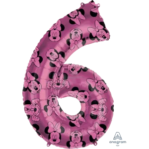 MICKEY MOUSE FOREVER NUMBER 6 SUPER SHAPE 