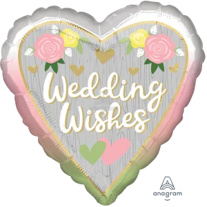 18" WEDDING WISHES OMBRE HX