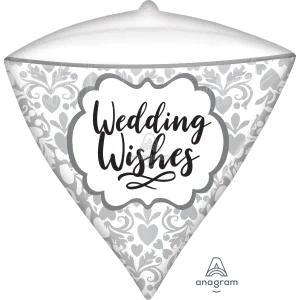 16" WEDDING WISHES FLOURISH DIAMONDZ