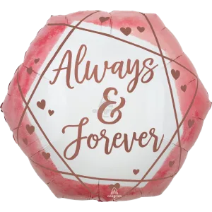 ALWAYS & FOREVER WATERCOLOR SUPER SHAPE