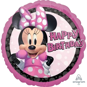 18" MINNIE MOUSE FOREVER BIRTHDAY HX