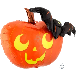 PUMPKIN & BAT MULTI-BALLOON