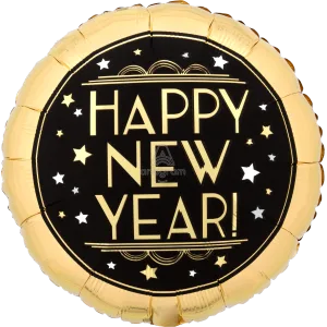 18" VINTAGE SATIN NEW YEAR 