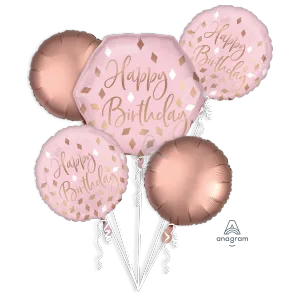 BLUSH BIRTHDAY BOUQUET OF BALLOONS