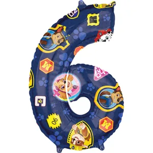 PAW PATROL NUMBER 6 SHAPE