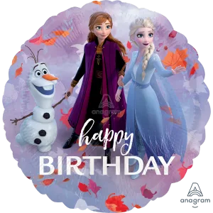 18" FROZEN 2 HAPPY BIRTHDAY HX