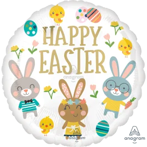 18" EASTER GARDEN PARTY HX