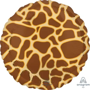 18" GIRAFFE PRINT ANIMALZ HX